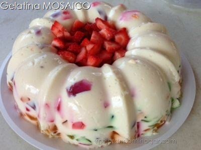 gelatina de mosaico