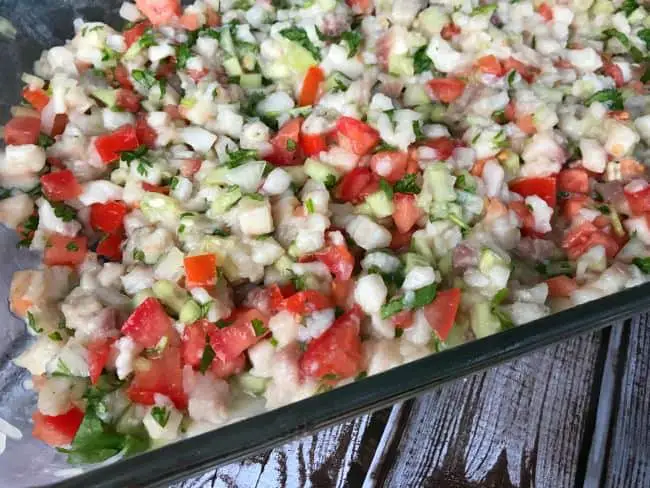 Mexican ceviche recipe