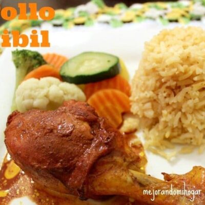 Pollo con Achiote, Pibil o Adobado Receta
