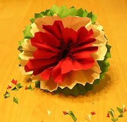 Cómo hacer Flores de Papel de China o Tissue Paper. • Mejorando Mi Hogar