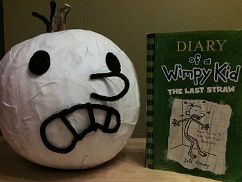 calabaza wimpy kid