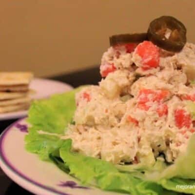 Receta Ensalada de Pollo Rápida