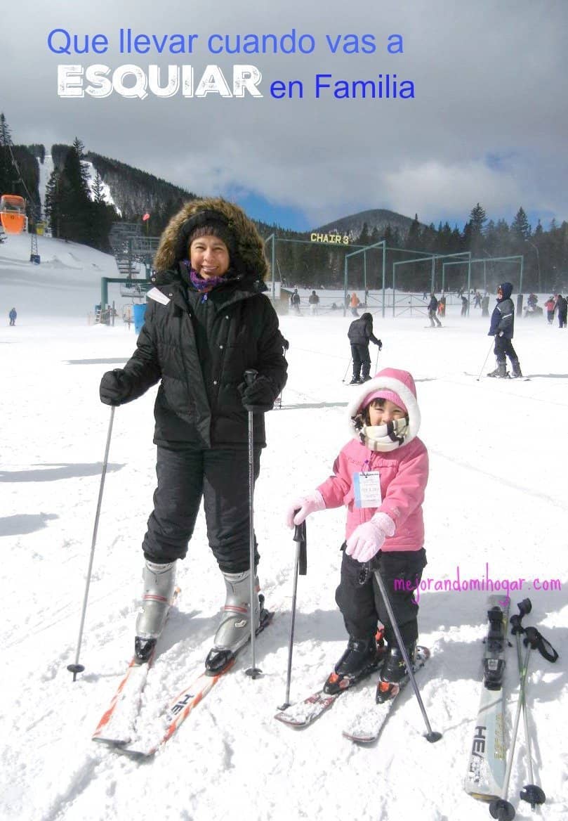 ski en familia