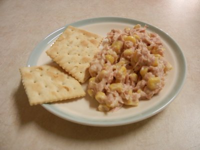 ensalda de atún con elote