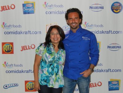 Brenda Cisneros Chef Oropeza Evento Comida Kraft