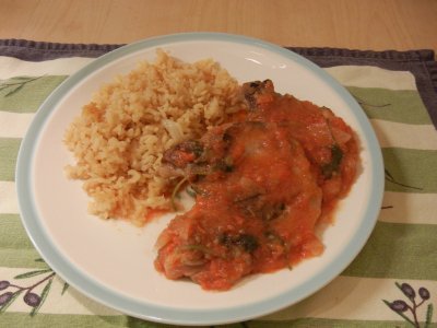 Chuletas de cerdo en salsa de tomate receta muy rica!