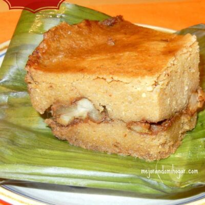 Receta para Tamal Cazuela