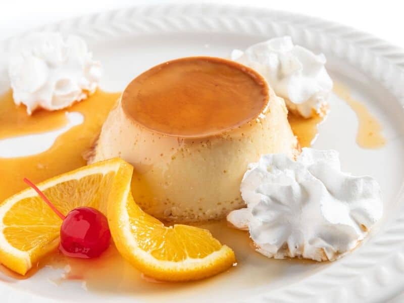 orange flan recipe