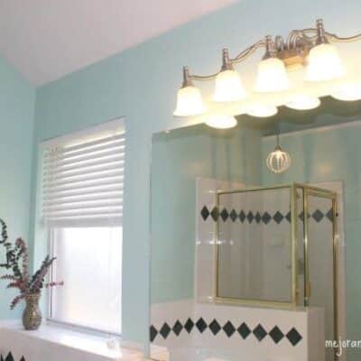 Iluminación y Pintura de Mi Baño con Ideas Creativas de Lowe’s