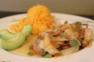 Camarones Rancheros Receta