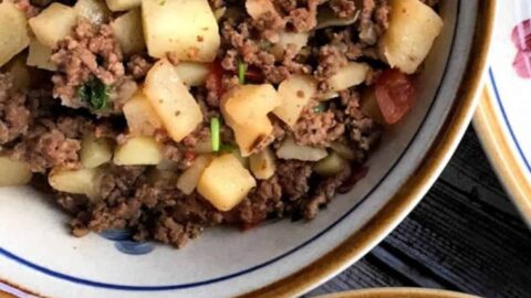 picadillo de res