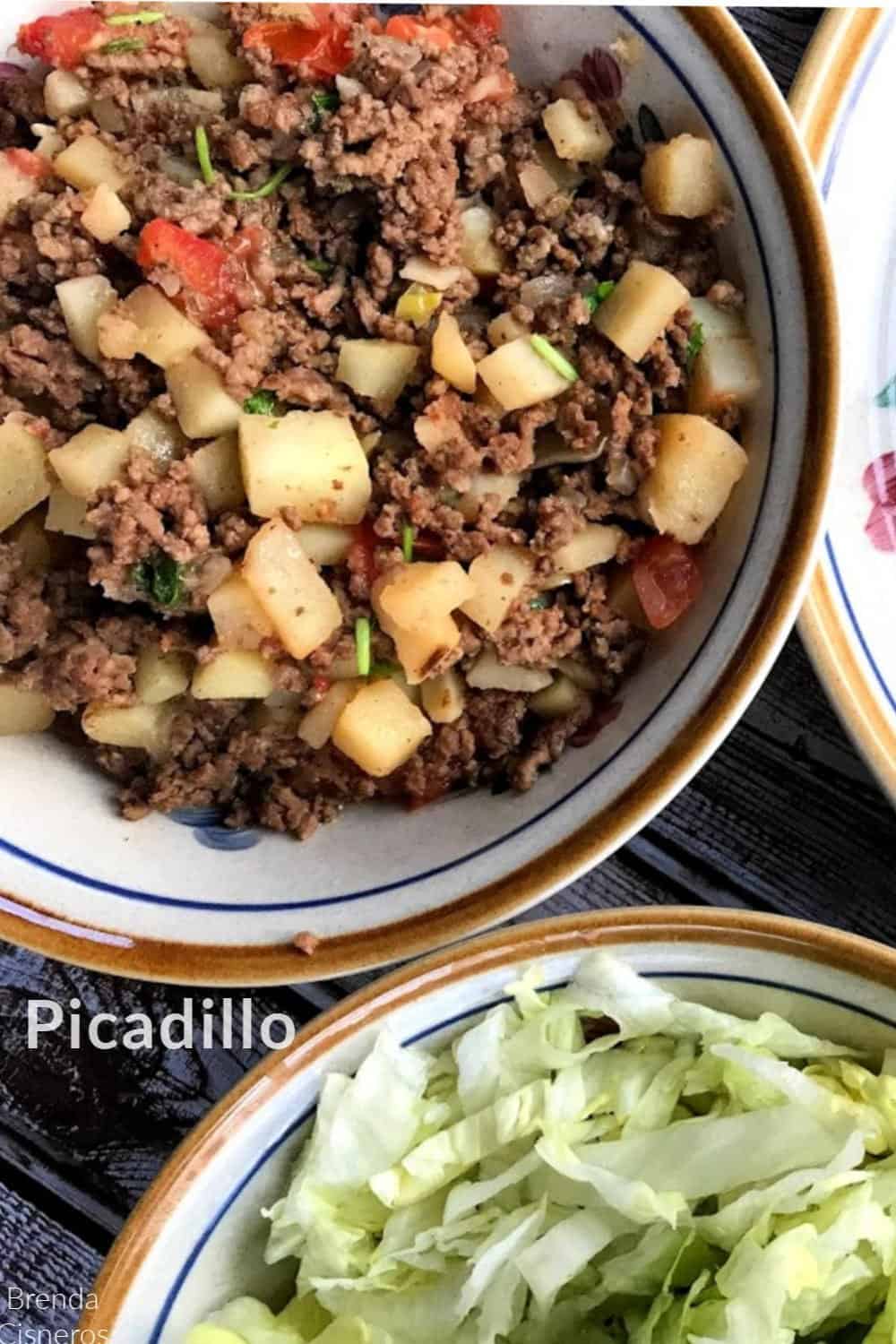 Picadillo-de-res picadillo de res norteño