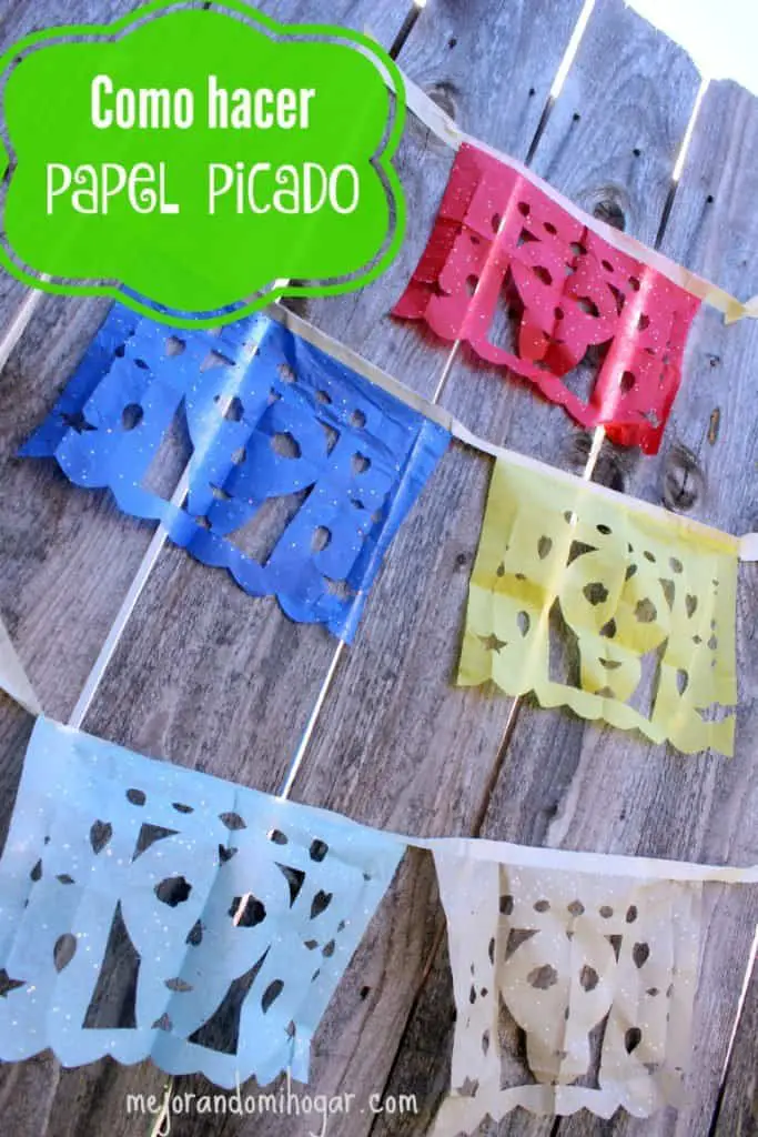 Como Hacer Papel Picado para altar de muertos