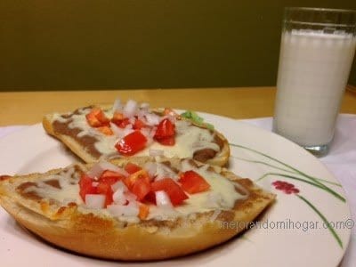 how to make molletes light