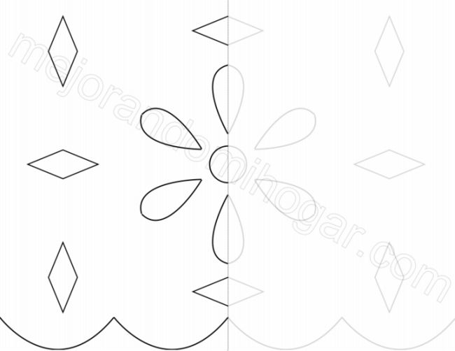 papel picado flower design