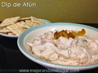 dip de atun receta