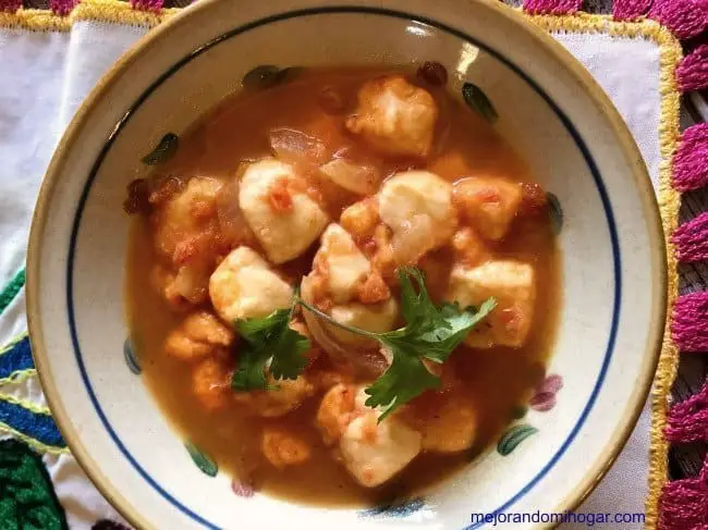 receta de queso en salsa