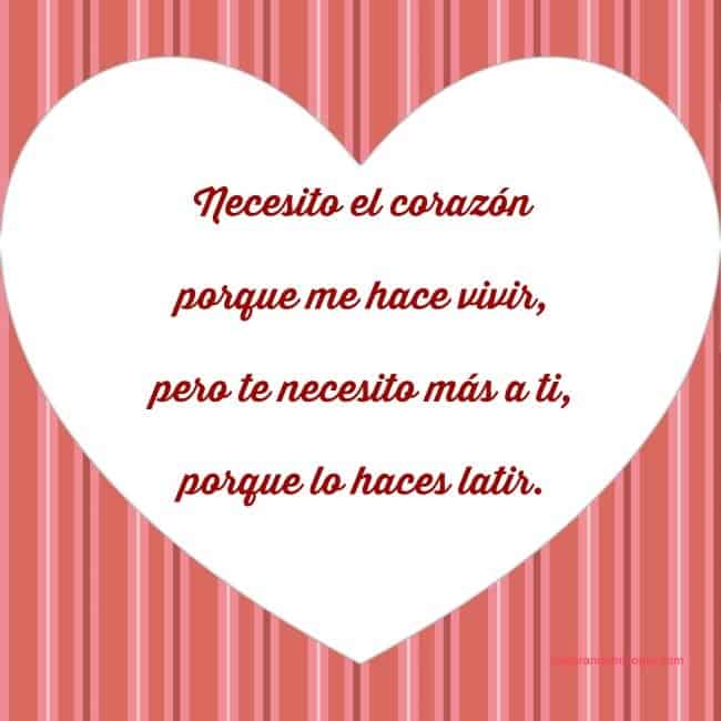 versos de amor para san valentin