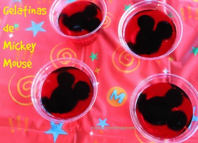 mickey mouse gelatin cups