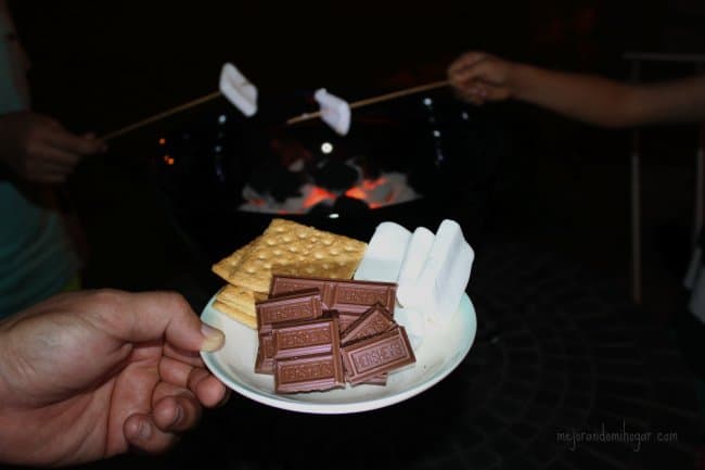 Como preparar bombones asados o S'mores