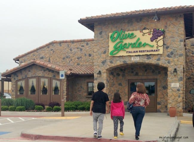 visita a olive garden blogger review