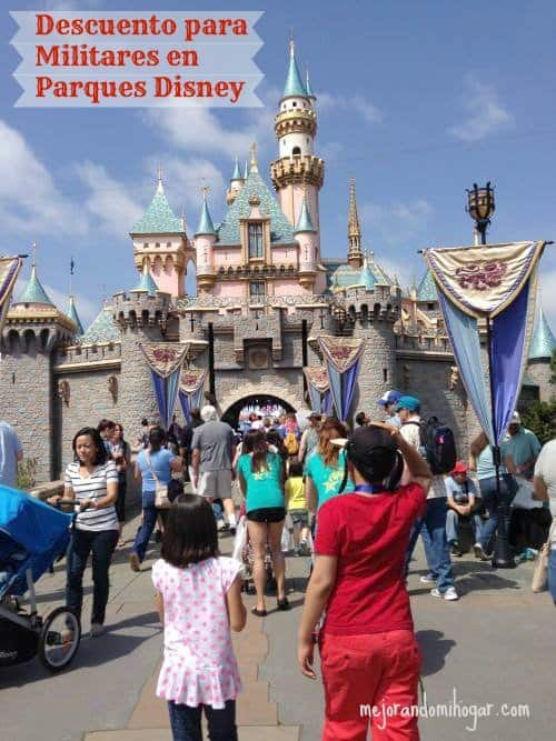 descuento para militares en disney