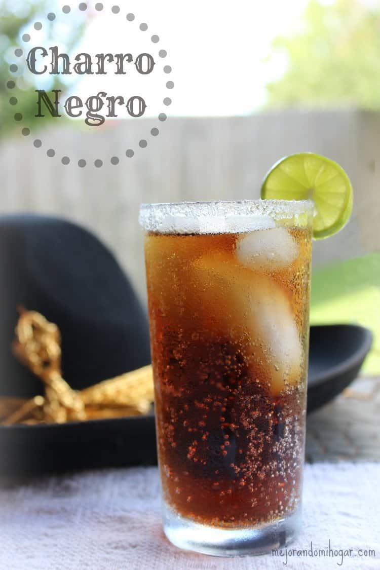Bebida Charro Negro, una bebida mexicana muy fácil de hacer