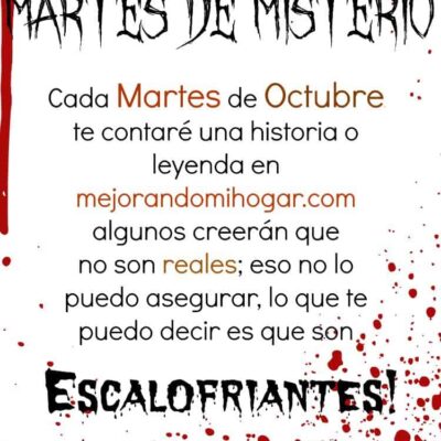 Martes de Misterio Cuentos de Terror