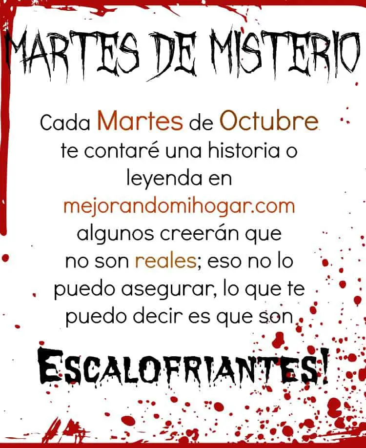 Martes de Misterio Cuentos de Terror