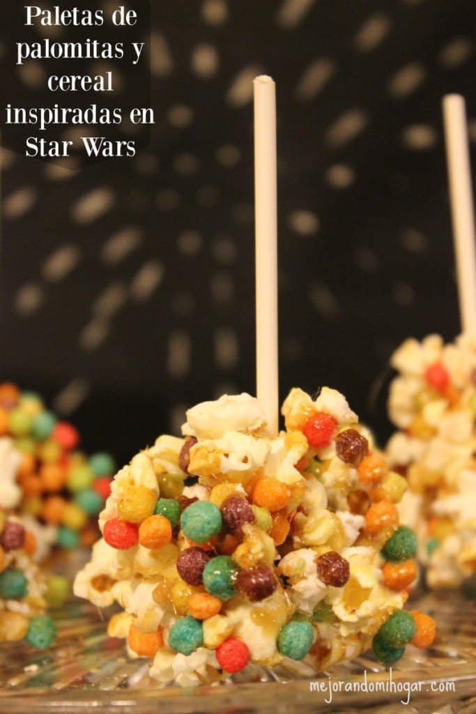 Paletas de Palomitas y Cereal inspiradas en Star Wars 