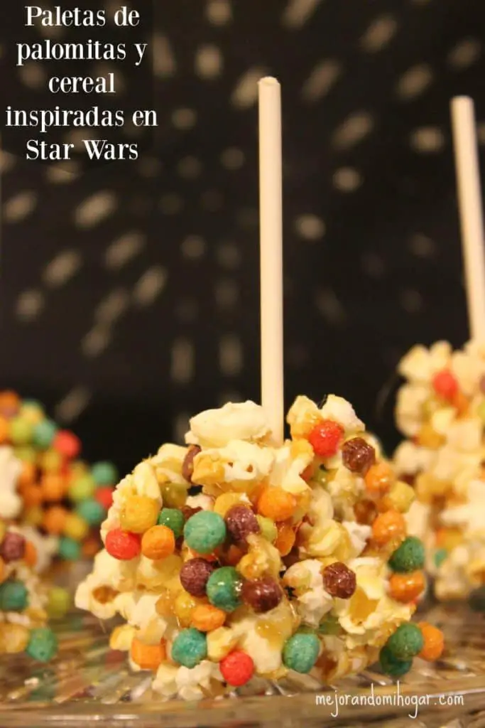 Paletas de Palomitas y Cereal inspiradas en Star Wars