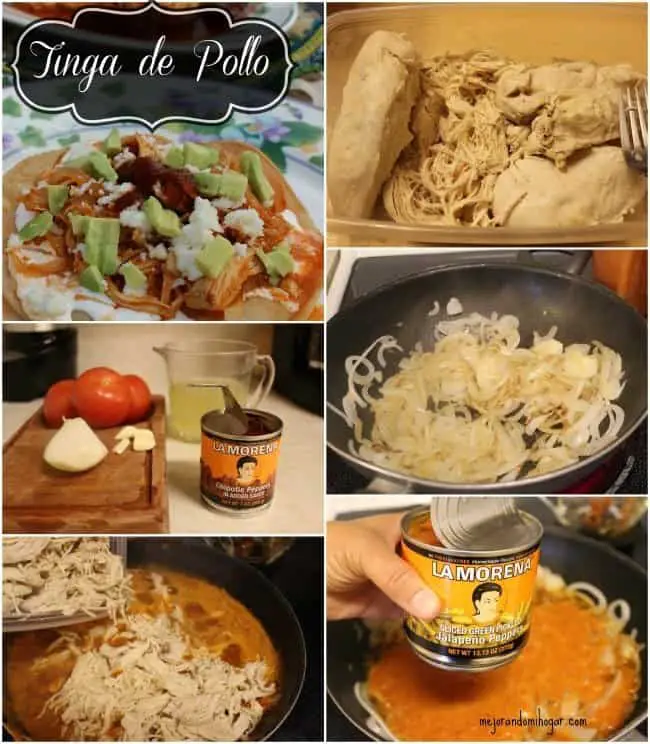 how to make chicken tinga