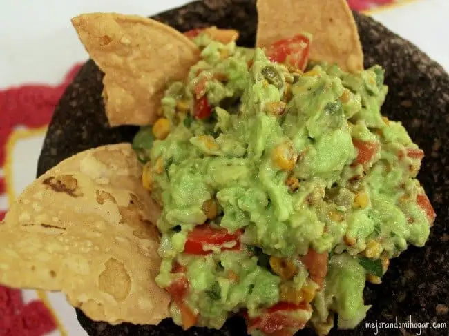 ROASTED CORN GUACAMOLE RECIPE