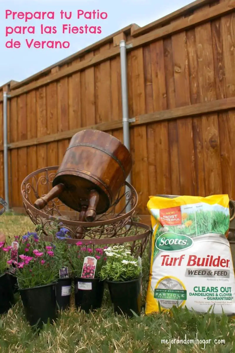 patio for summer parties