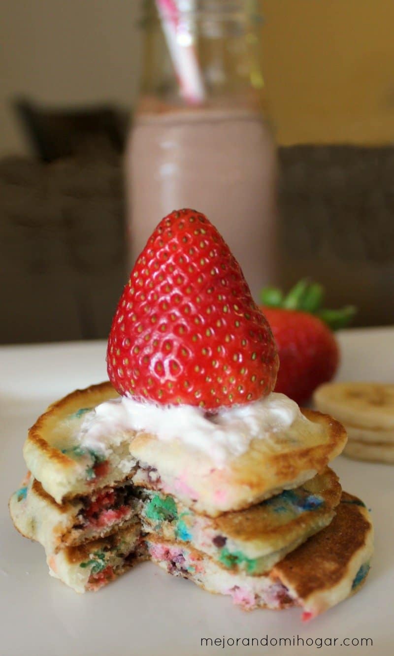 pancakes de Colores 