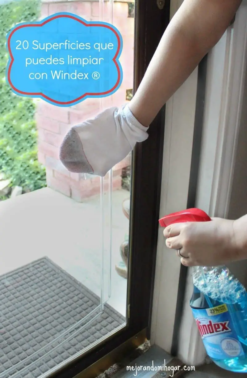 Surfaces you can clean with Windex