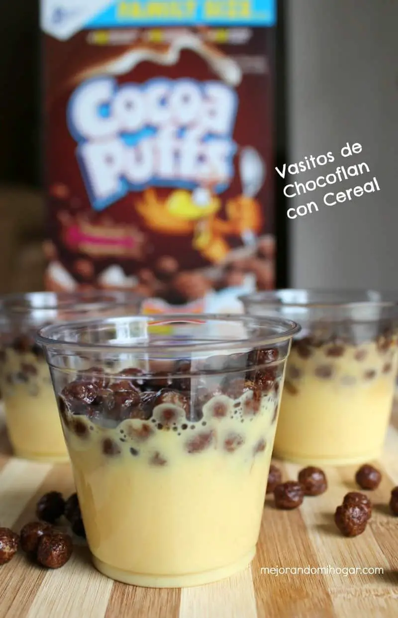 recetas con cereal cocoa puffs