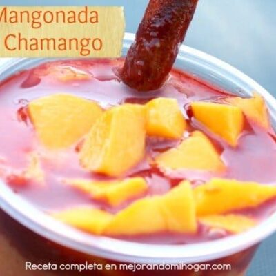 Mangonadas tipo smoothie (Chamangos)