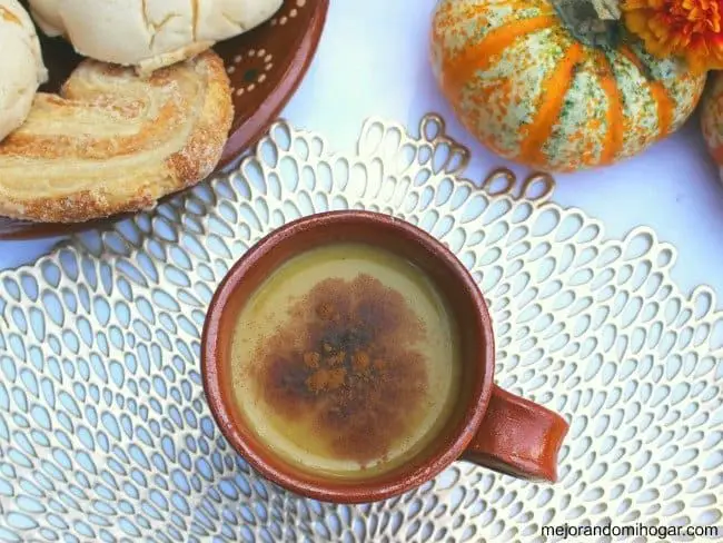 Atole de Calabaza con Leche