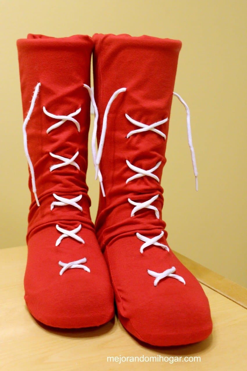 how to make boots for disguise
