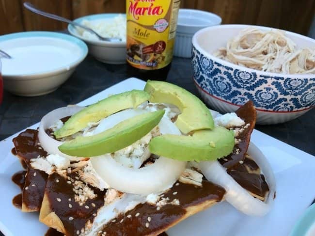 mole chilaquiles 