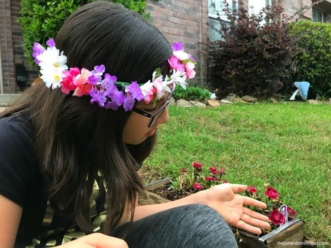 How to make a Flower Crown inspired by Tangled