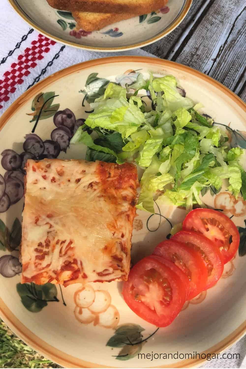 ground beef lasagna