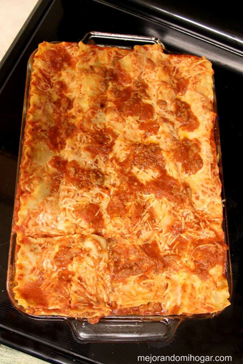 classic lasagna recipe