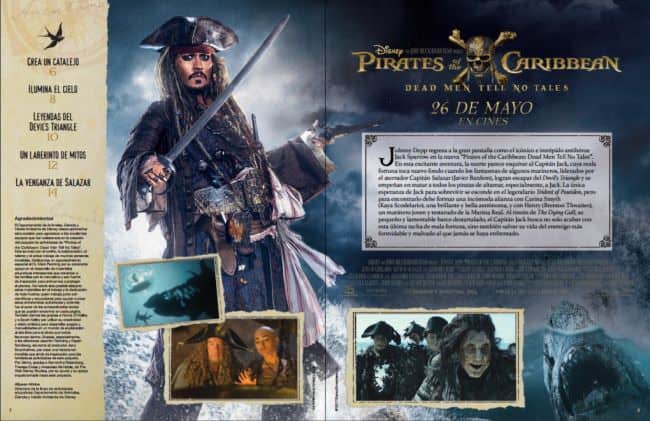 actividades para imprimir de piratas del caribe