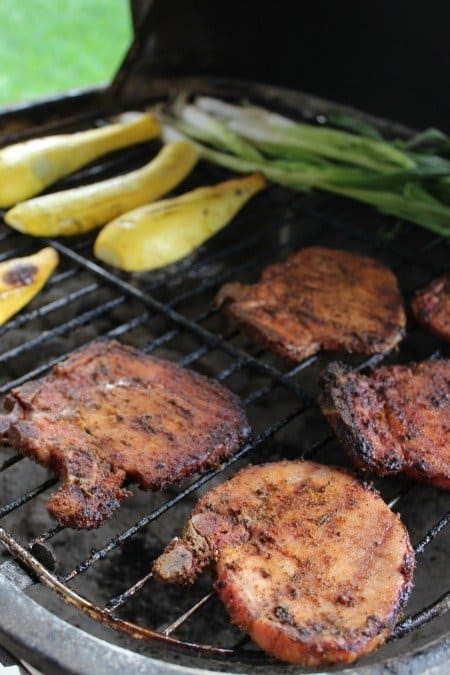 pork chops marinated