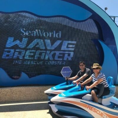 Wave Breaker: The Rescue Coaster en Sea World San Antonio