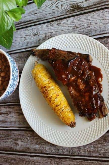 barbecue pork ribs