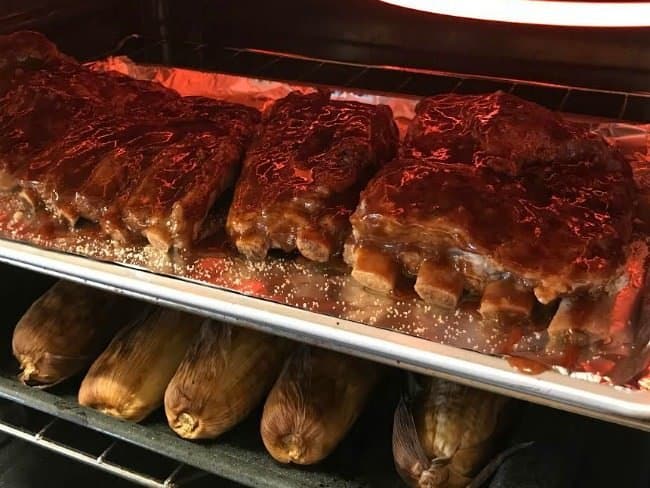 baked pork ribs