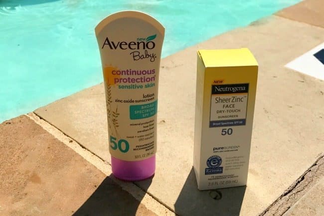 sunscreen with zinc oxide